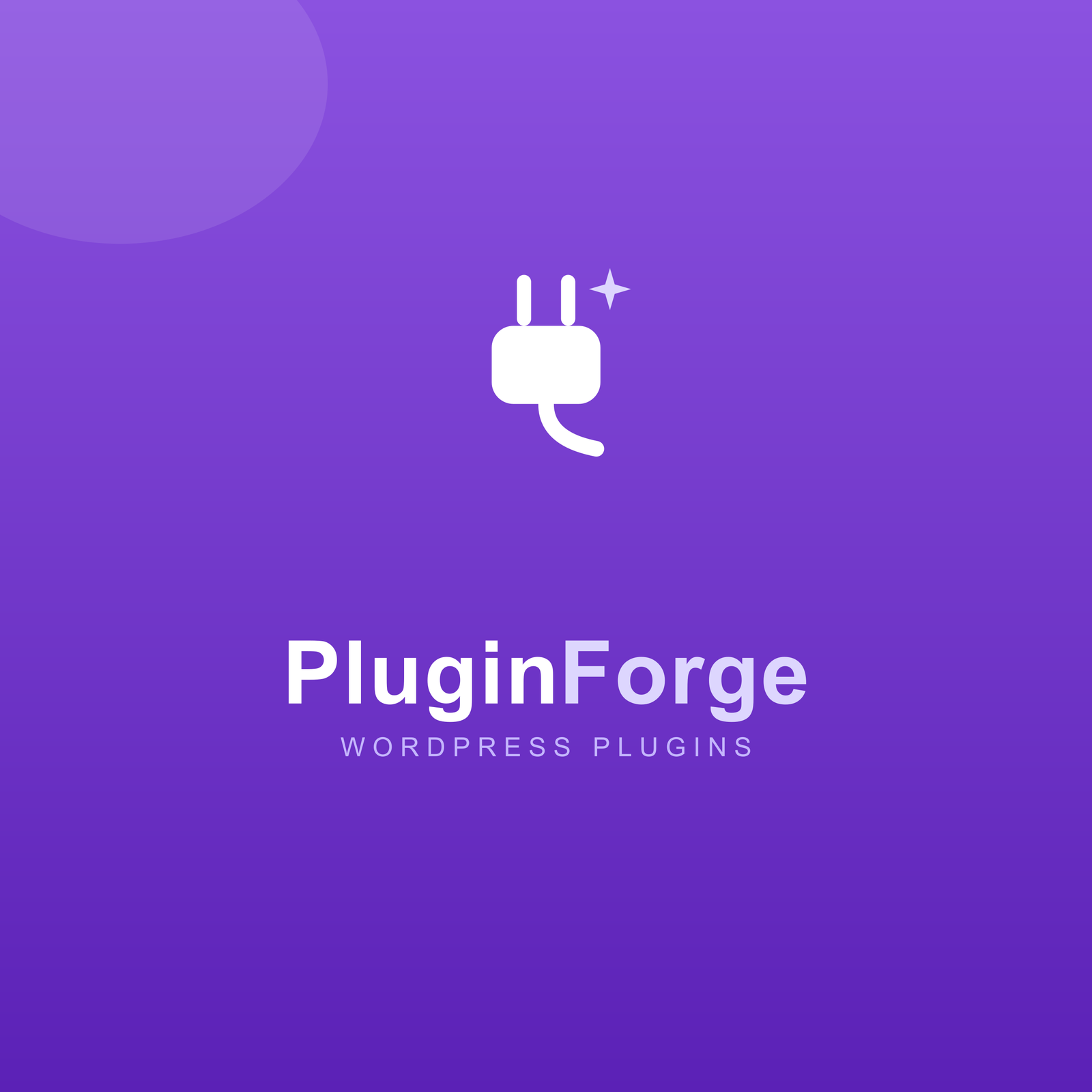 Logo de PluginForge | WordPress